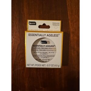 B Pure Essentially Ageless Blurring Pressed Powder, Translucent NEW